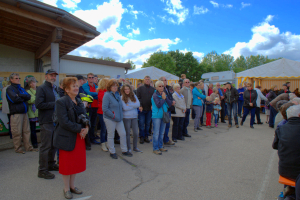 2015 Strohskulpturen Eröffnung